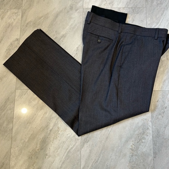 Banana Republic Suit 42R 32x30 Charcoal Gray - Picture 4 of 5